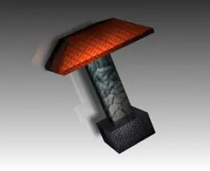 papercraft lamps